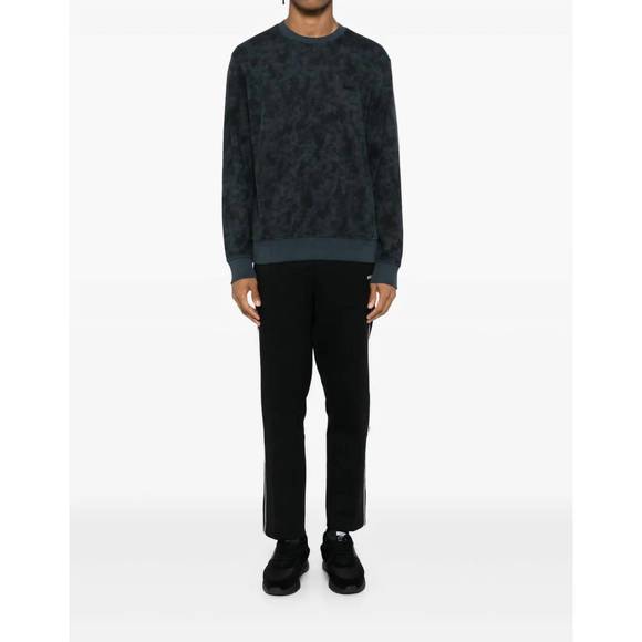 NEW HUGO BOSS tie dye sweatshirt in blue